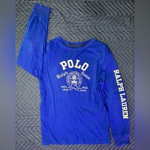 Big Kids POLO Long Sleeve Top.